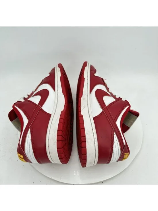 Nike Dunk Low Retro Men Size 11 DD1391-602 Gym Red White Training Shoes - Picture 2 of 11